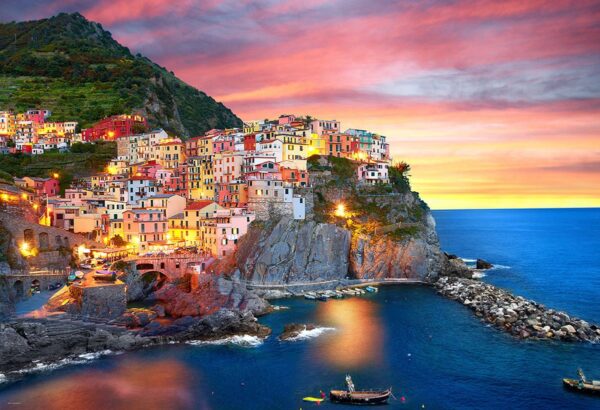 Eurographics Manarola at Dusk, Italy 2000 - Image 2