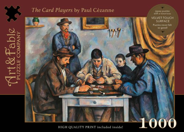 Art & Fable The Card Players 1000