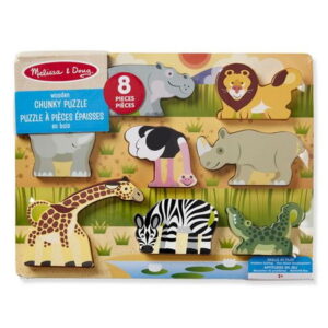 Melissa & Doug Safari Friends Chunky Puzzle