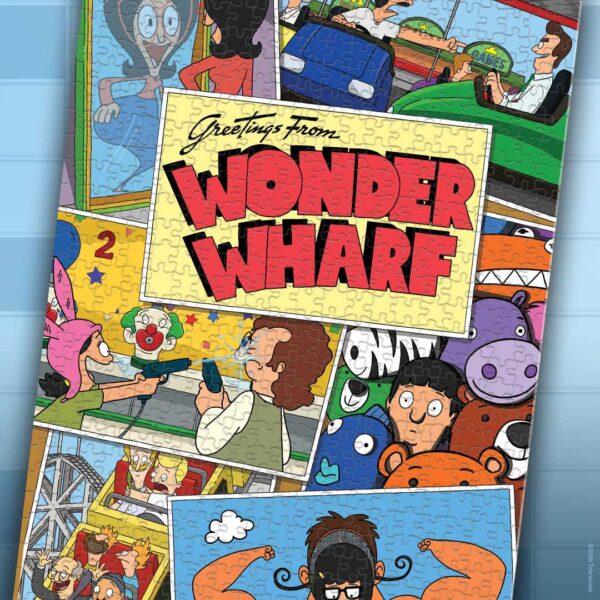 usaopoly Bob's Burgers "Greetings from Wonder Wharf" - Image 3