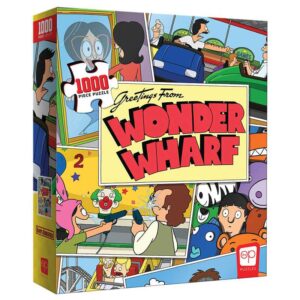 usaopoly Bob's Burgers "Greetings from Wonder Wharf"