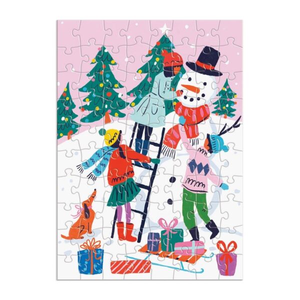 Galison Louise Cunningham Merry and Bright 12 Days of Christmas Advent Calendar - Image 3