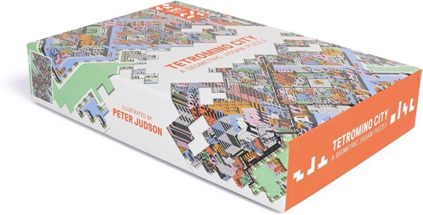 Laurence King Tetromino City: A Geometric Jigsaw Puzzle 300 - Image 2