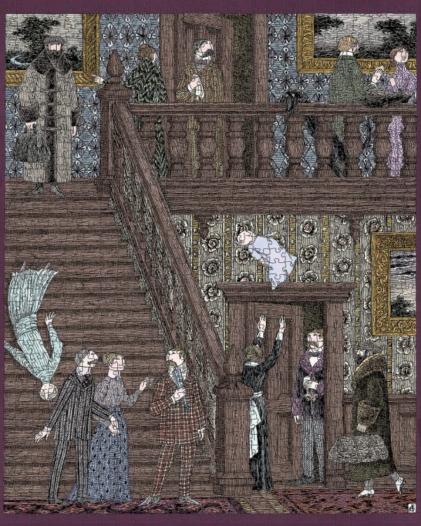 Pomegranate Edward Gorey: Baby Toss 1000 - Image 2