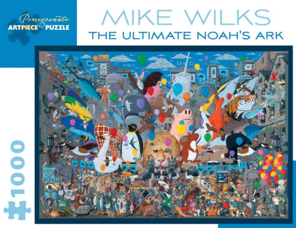 Pomegranate Mike Wilks: The Ultimate Noah’s Ark 1000-piece Jigsaw Puzzle