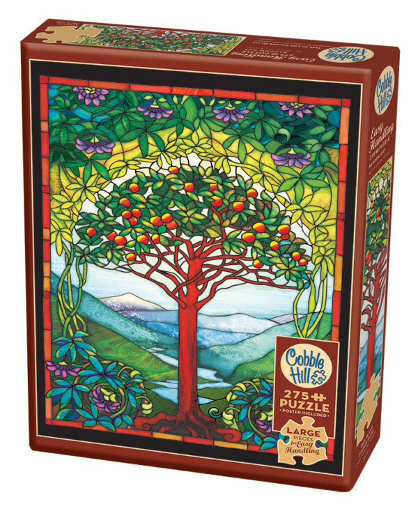 Cobble Hill Tree of Life Stained Glass 275