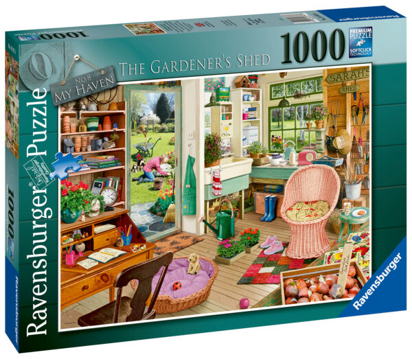Ravensburger The Gardener's Shed 1000 - Image 2