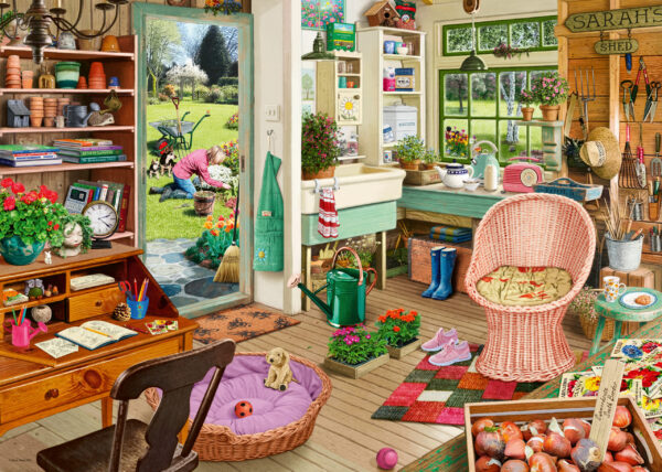Ravensburger The Gardener's Shed 1000 - Image 3