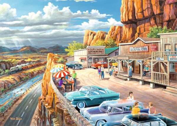 Ravensburger Scenic Overlook Large Format 500 - Image 2