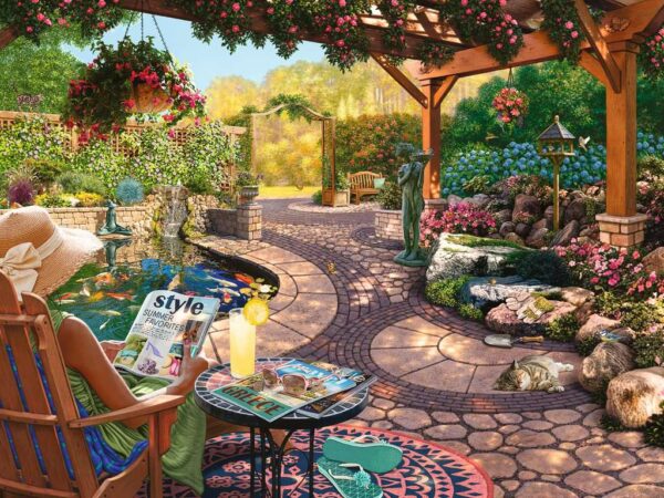 Ravensburger Cozy Backyard Bliss Large Format 750 - Image 2