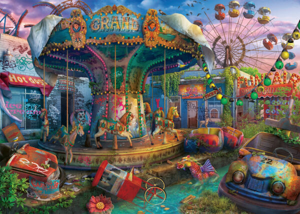 Ravensburger Gloomy Carnival 1000 - Image 3
