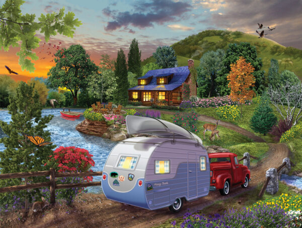 SunsOut Campers Coming Home 1000