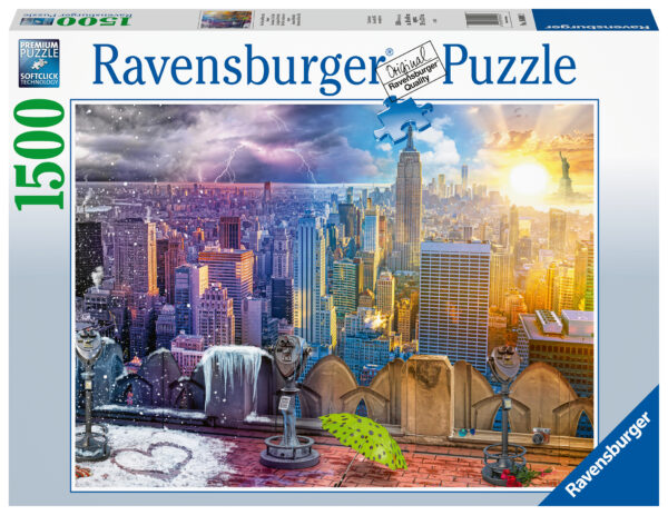 Ravensburger Seasons of New York Skyline 1500