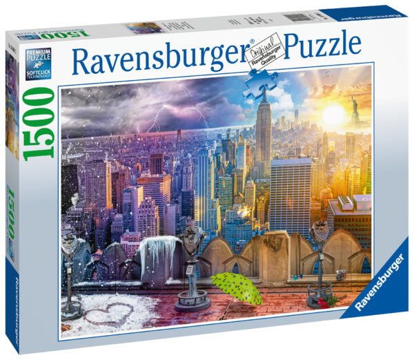 Ravensburger Seasons of New York Skyline 1500 - Image 2