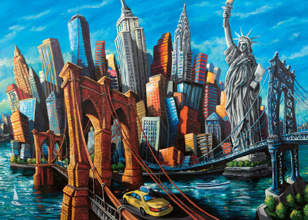 Ravensburger Welcome to New York 1000 - Image 2