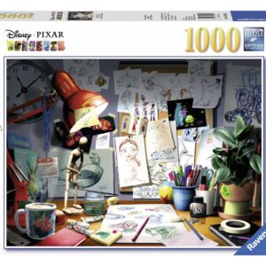 Ravensburger Disney Pixar The Artist's Desk 1000