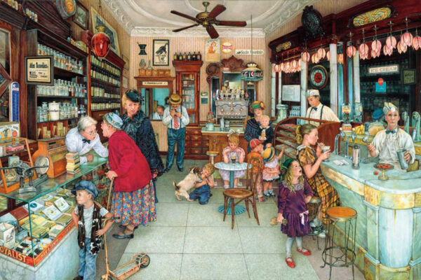 SunsOut Soda Fountain 1000
