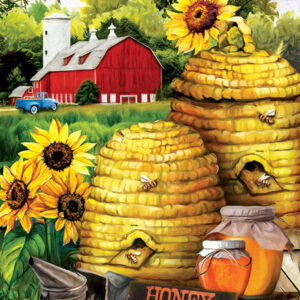 SunsOut Bee Farm 1000