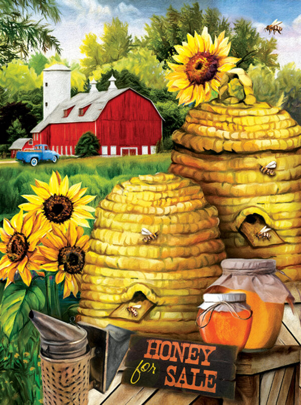 SunsOut Bee Farm 1000