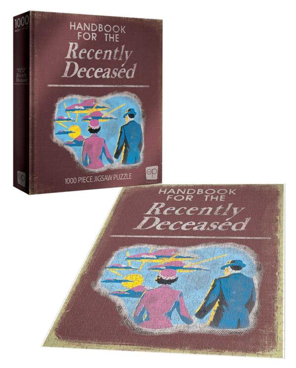 usaopoly Beetlejuice Handbook of the Deceased 1000 - Image 2