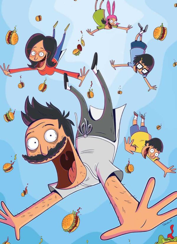 usaopoly Bob’s Burgers “It’s Raining Belchers” 1000 - Image 3