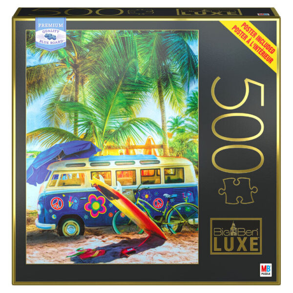 Milton Bradley Big Ben Lux Caribbean Island Surf Mood 500