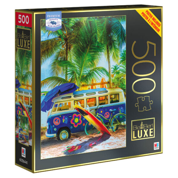 Milton Bradley Big Ben Lux Caribbean Island Surf Mood 500 - Image 3