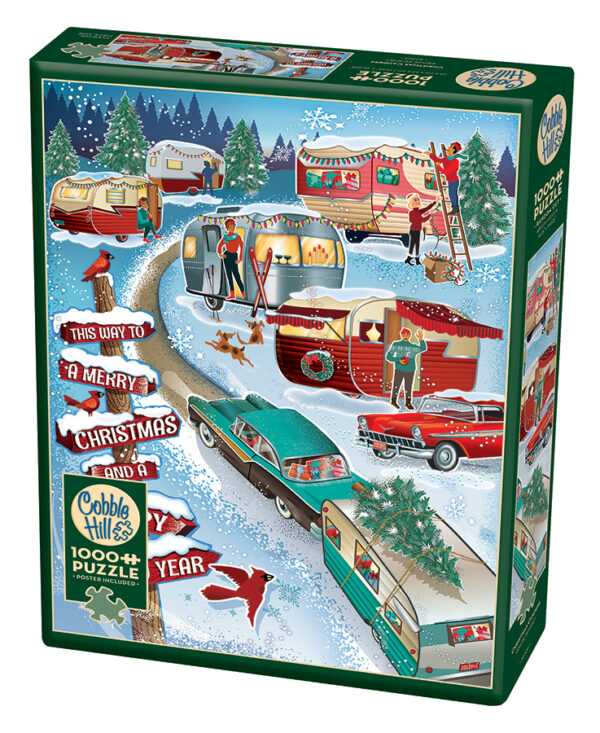 Cobble Hill Christmas Campers 1000