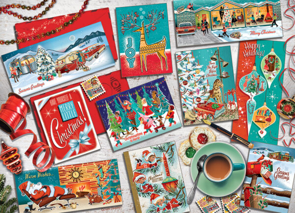 Cobble Hill Mid Mod Season's Greetings 1000 - Image 2