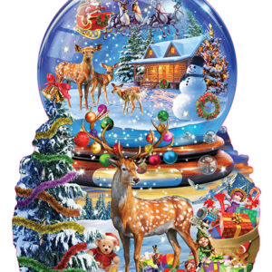 SunsOut Christmas Snow Globe 1000