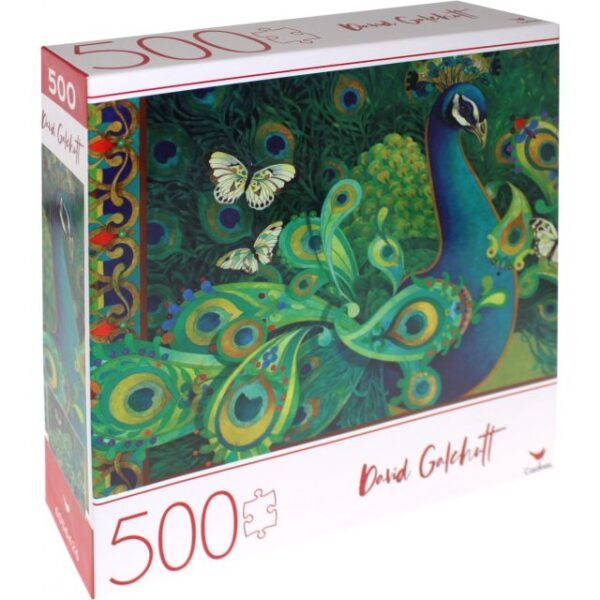 Cardinal David Galchatt Paisley Peacock 500