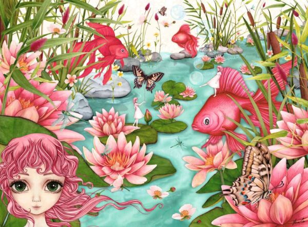 Ravensburger Minu's Pond Daydreams 500 - Image 2