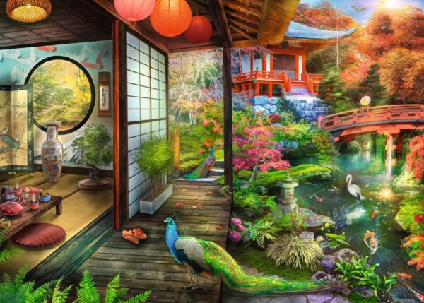Ravensburger Japanese Garden Teahouse 1000 - Image 2