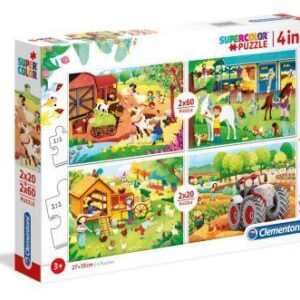 Clementoni The Farm 2x20 & 2x60