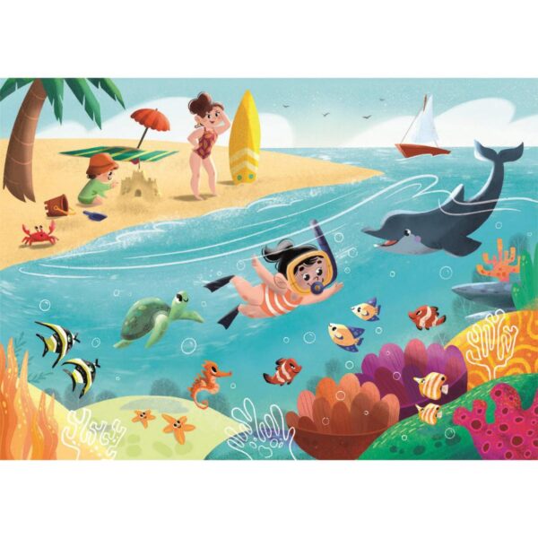 Clementoni Seaworld 2x20 & 2x60 - Image 2
