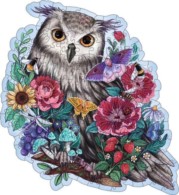 Ravenburger Wooden Owl 150 - Image 2
