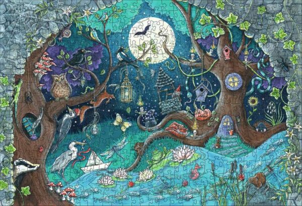 Ravensburger Wooden Fantasy Forest 500 - Image 2