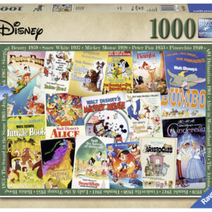 Ravensburger Disney Vintage Movie Posters 1000