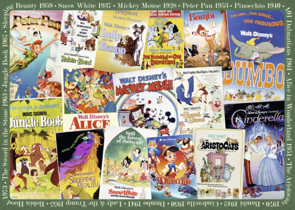 Ravensburger Disney Vintage Movie Posters 1000 - Image 2