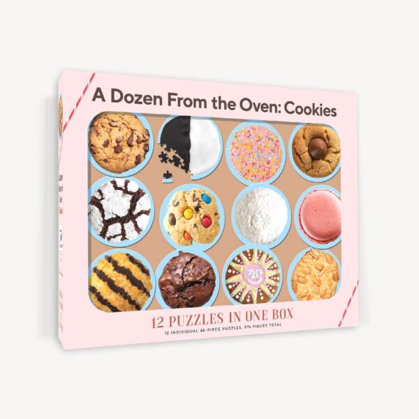 12 Puzzles in One Box: A Dozen from the Oven: Cookies