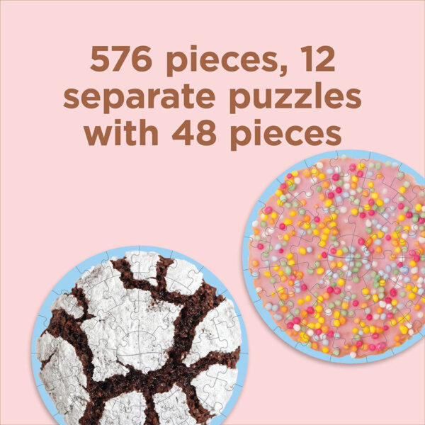12 Puzzles in One Box: A Dozen from the Oven: Cookies - Image 4