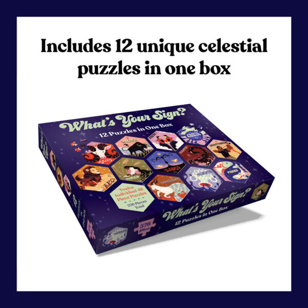 12 Puzzles in One Box: What's Your Sign? - Image 3