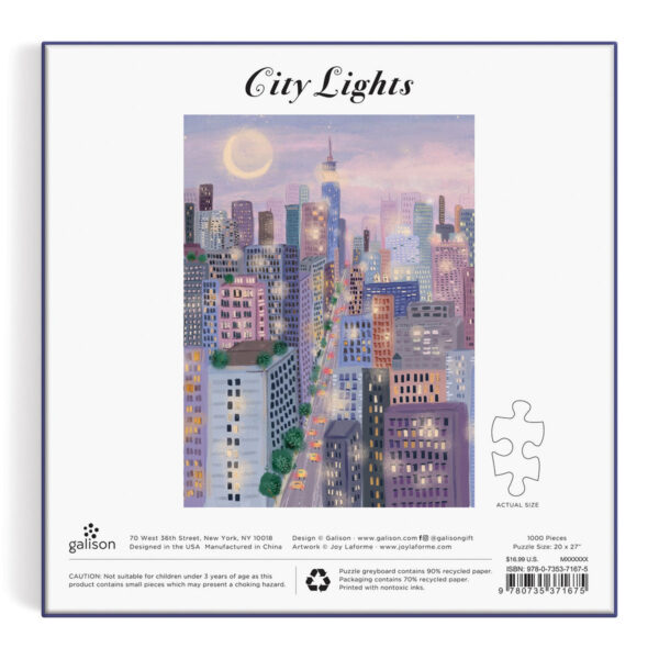Galison City Lights 1000 - Image 3