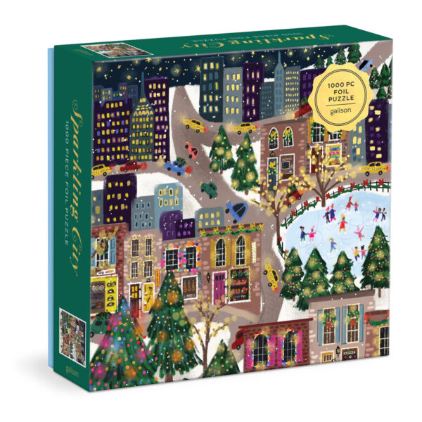 Galison Sparkling City 1000