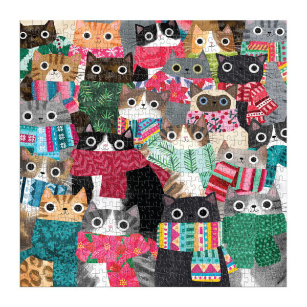 Galison Wintery Cats 500 - Image 4