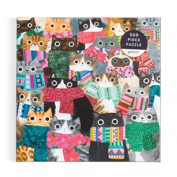 Galison Wintery Cats 500 - Image 3
