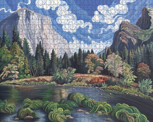 Pomegranate Phyllis Shafer: Autumn in Yosemite Valley 1000 - Image 2