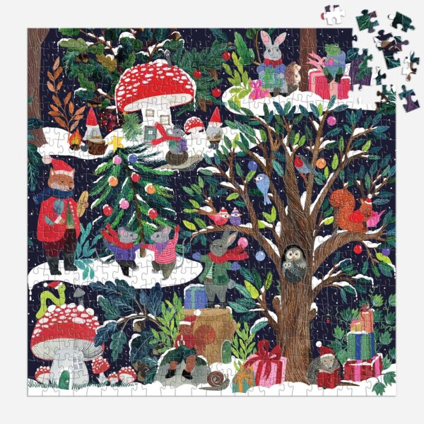 Galison Yuletide Forest 500 - Image 3