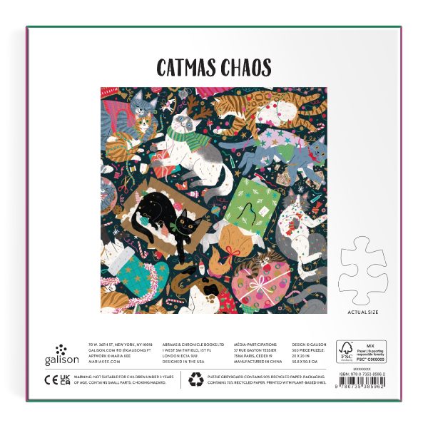 Galison Catmas Chaos 500 - Image 3