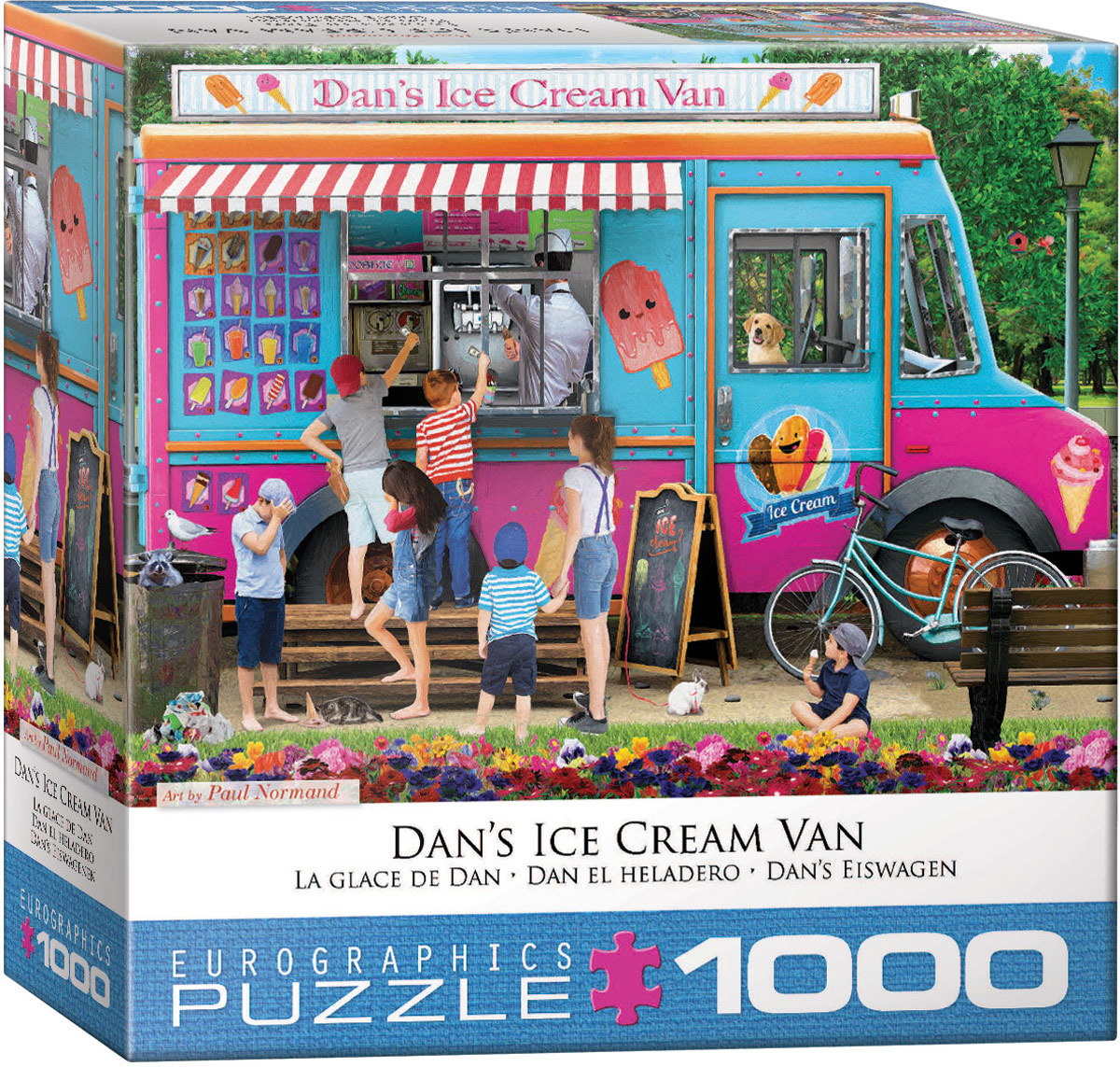 Eurographics Dan's Ice Cream Van 1000